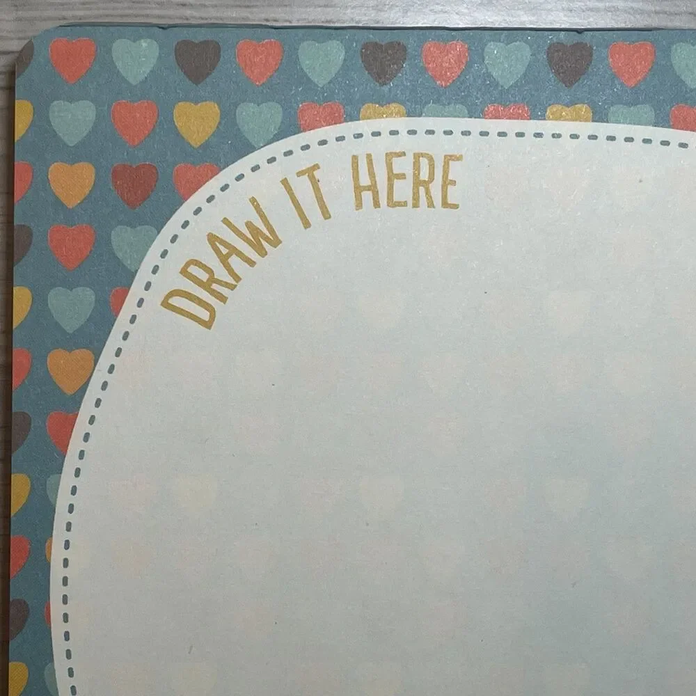 Draw It Here - Write it There | Bear Themed Make-a-List Perforated Notepad